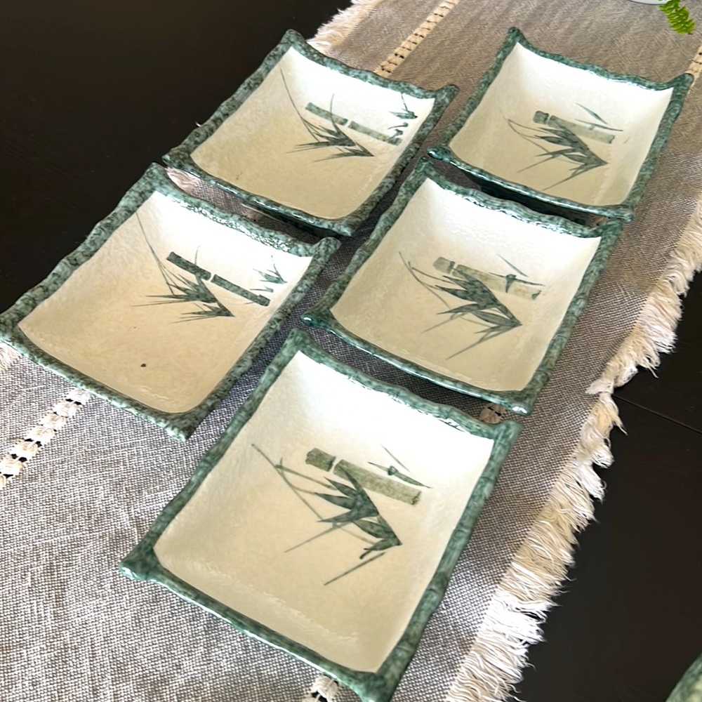 5pcs Japanese Square Bowl